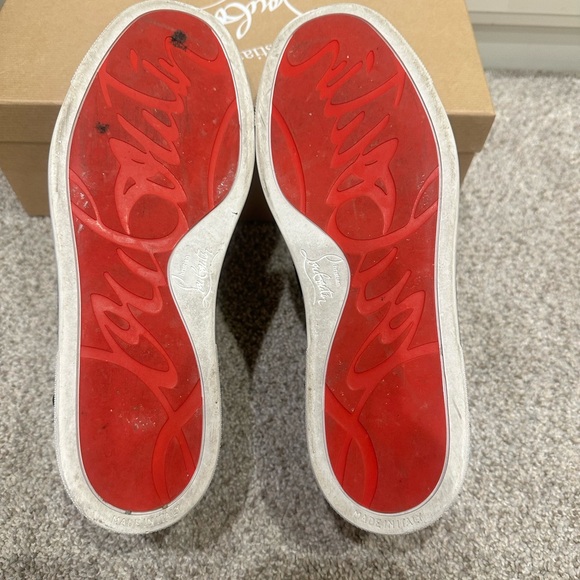 Like New CHRISTIAN LOUBOUTIN Vieira Orlato Red Sole Sneakers - Picture 5 of 9
